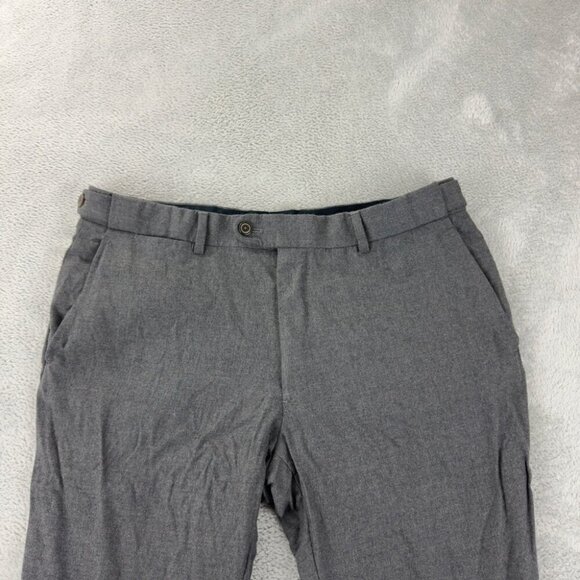 Carolina Herrera Wool Grey Dress Pants Women's Size 8 US / 36 EU - Picture 3 of 12